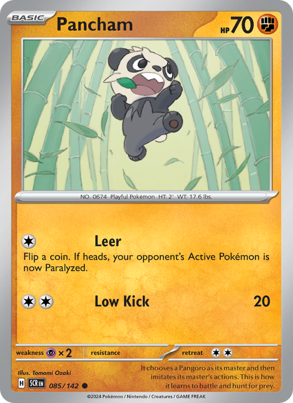 Pancham (085/142) Reverse Holo card image