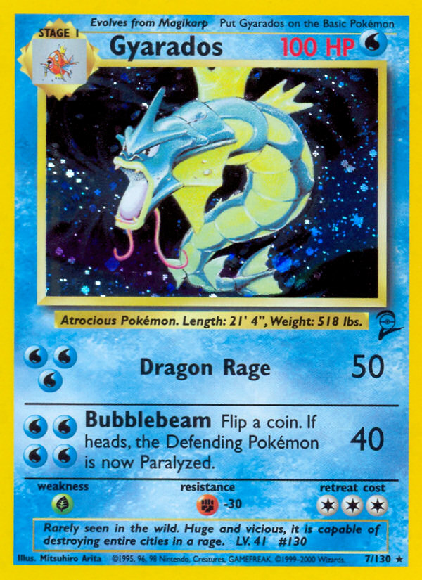 Gyarados (007/130) Reverse Holo card image