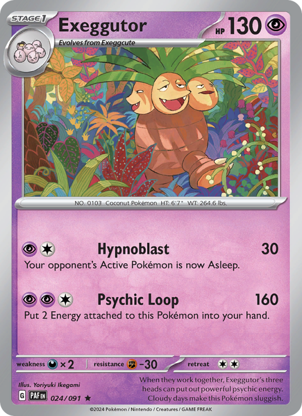 Exeggutor (024/91) Reverse Holo card image