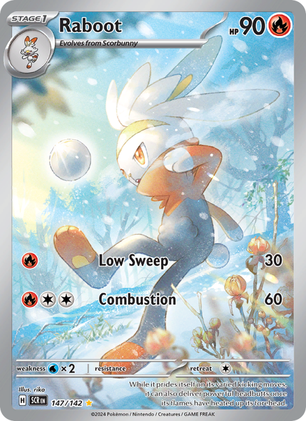 Raboot (147/142) Holographic card image