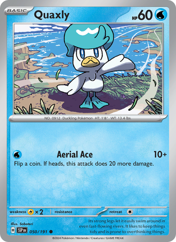 Quaxly (050/191) Reverse Holo card image