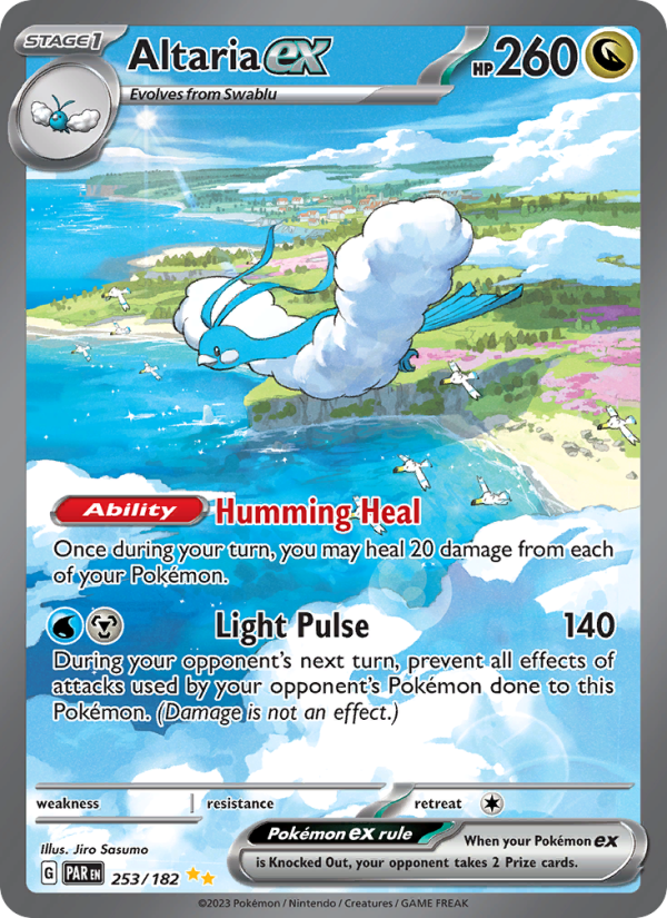 Altaria ex (253/182) Holographic card image