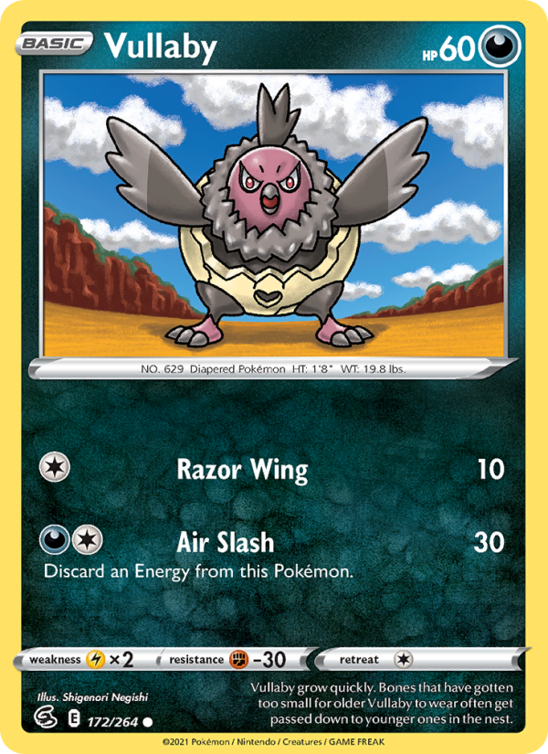 Vullaby (172/264) Reverse Holo card image