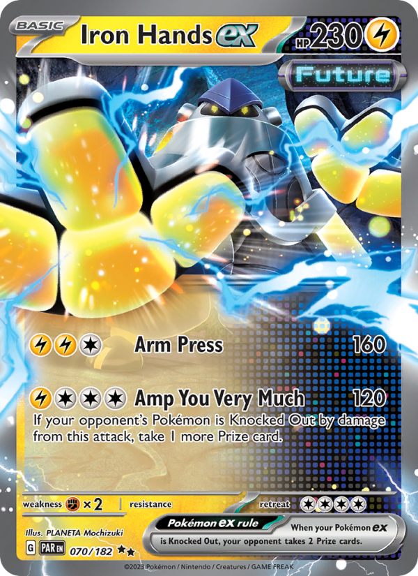 Iron Hands ex (070/182) Holographic card image