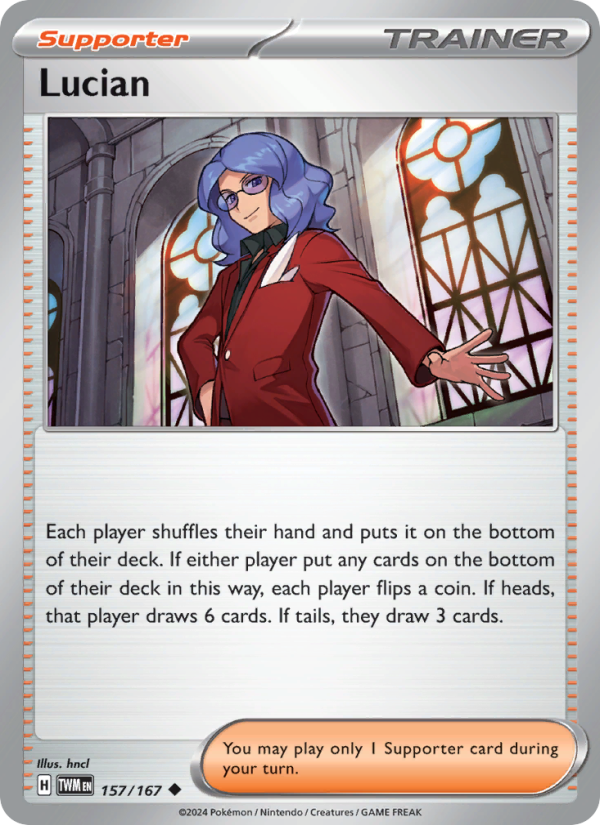 Lucian (157/167) Reverse Holo card image
