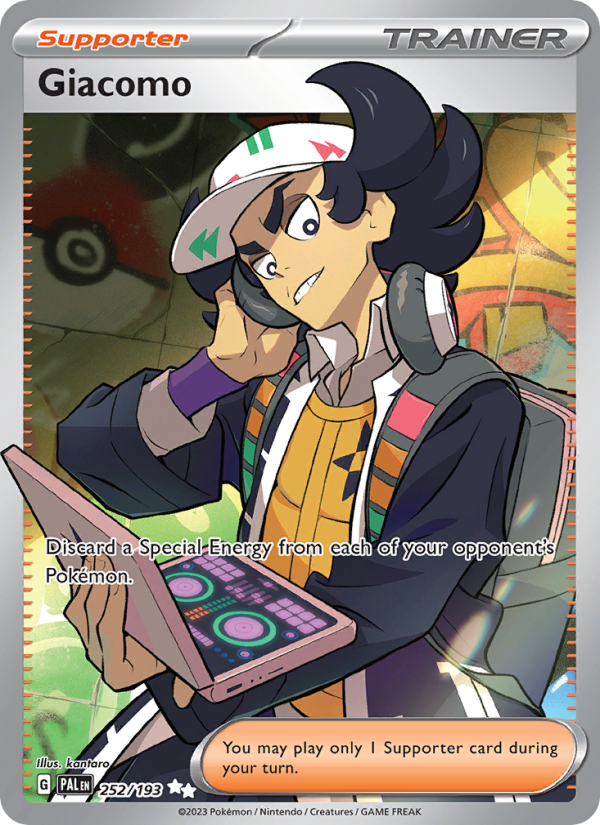 Giacomo (252/193) Holographic card image