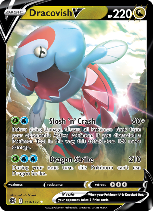 Dracovish V (114/172) Holographic card image