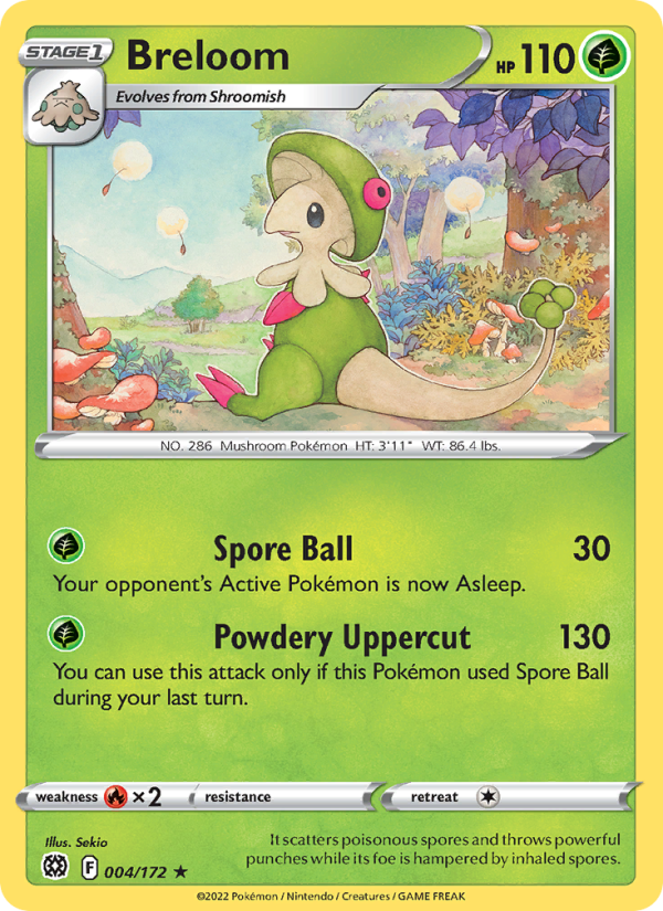 Breloom (004/172) Reverse Holo card image