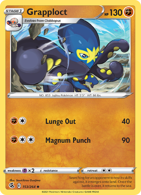 Grapploct (153/264) Reverse Holo card image