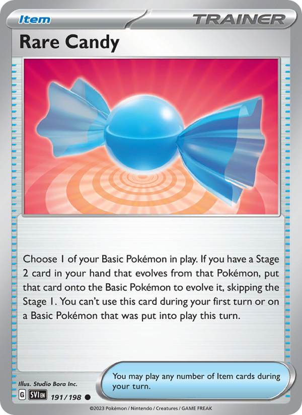 Rare Candy (191/198) Reverse Holo card image