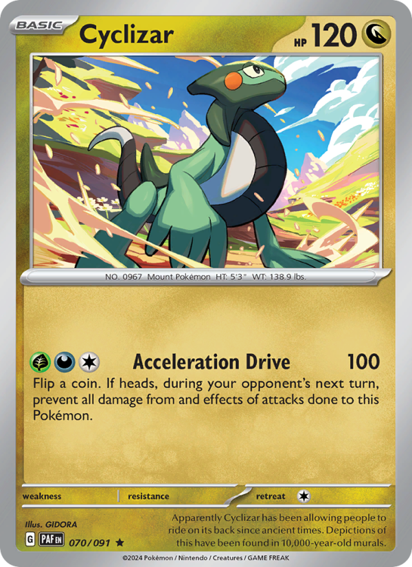 Cyclizar (070/91) Reverse Holo card image