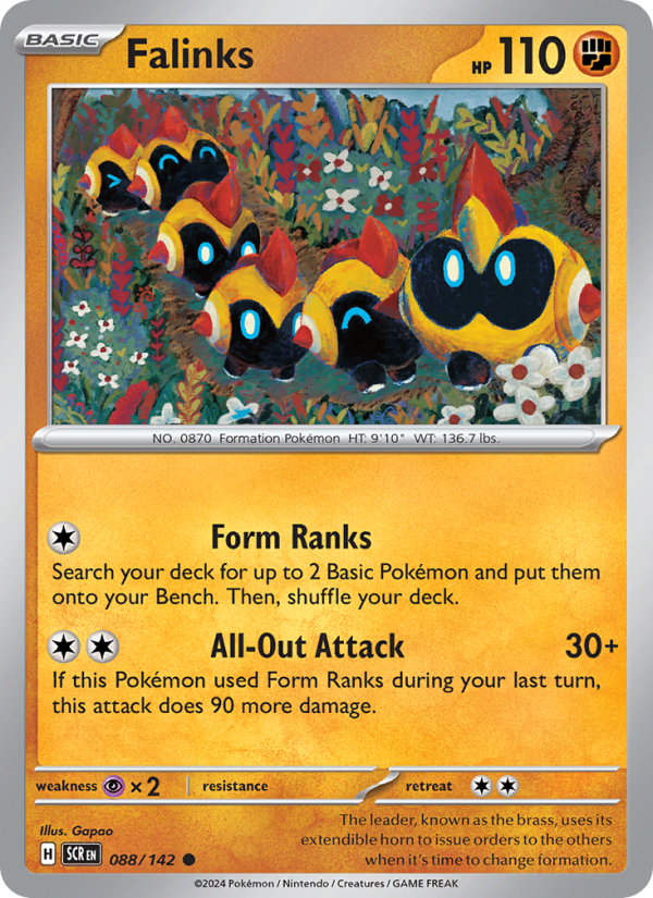 Falinks (088/142) Reverse Holo card image