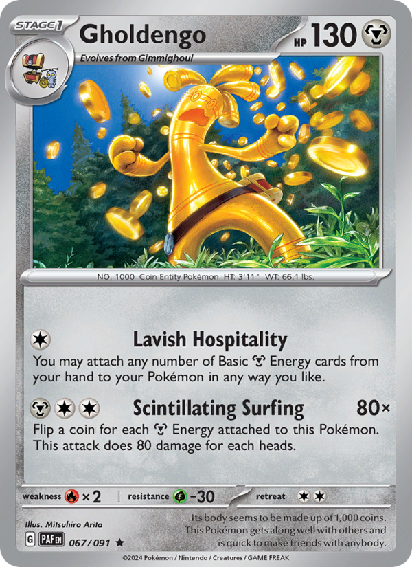 Gholdengo (067/91) Reverse Holo card image