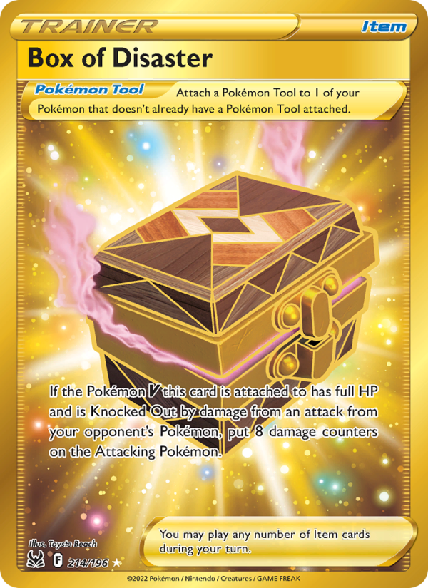 Box of Disaster (214/196) Holographic card image