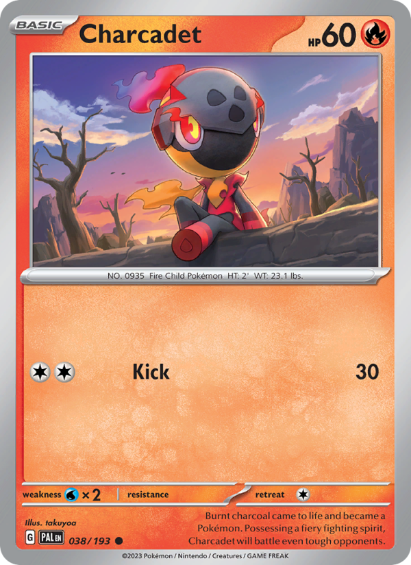 Charcadet (038/193) Reverse Holo card image