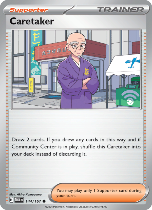 Caretaker (144/167) Reverse Holo card image