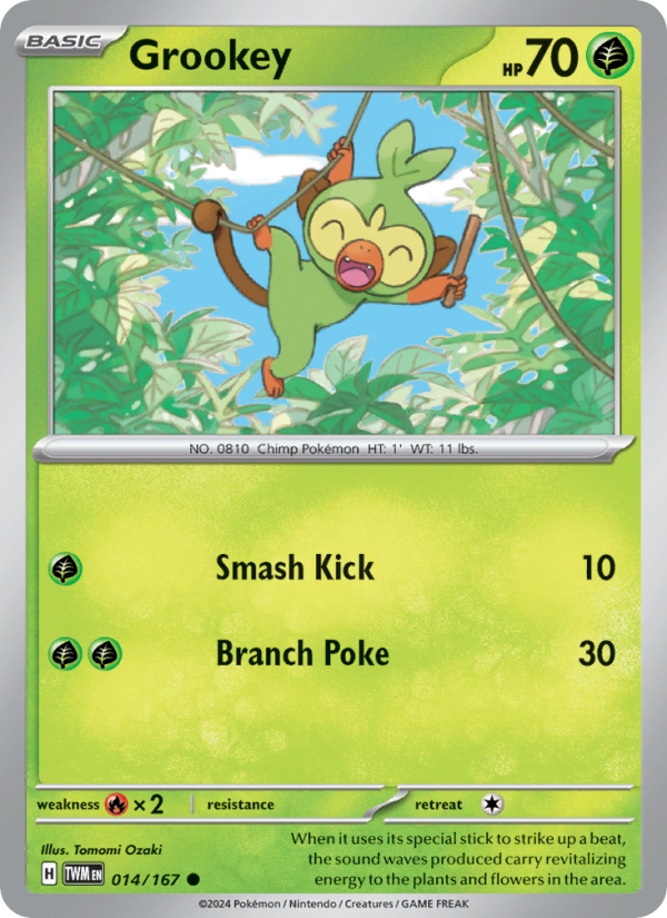 Grookey (014/167) Reverse Holo card image