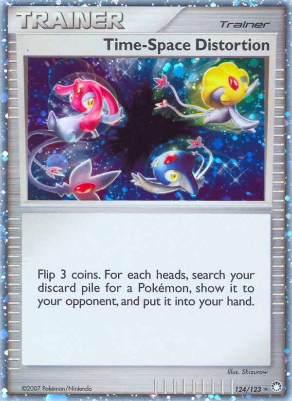 Time-Space Distortion (124/122) Reverse Holo card image