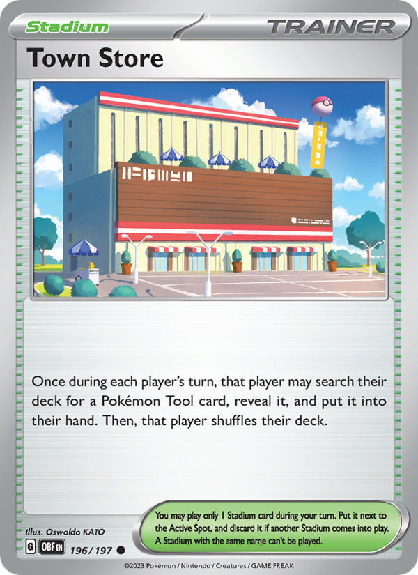 Town Store (196/197) Reverse Holo card image