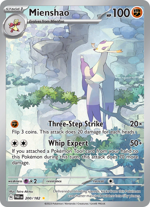 Mienshao (200/182) Holographic card image