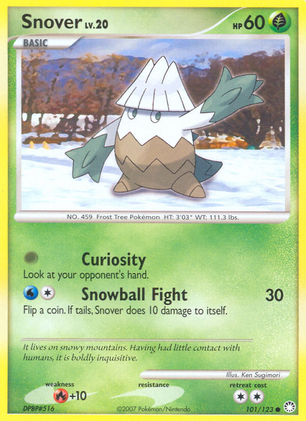 Snover (101/122) Reverse Holo card image