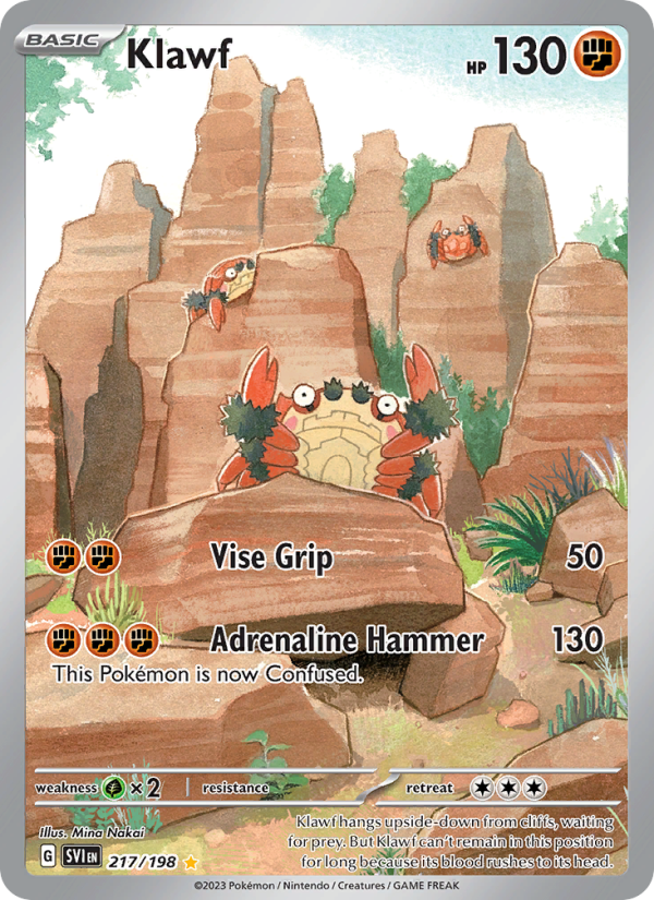 Klawf (217/198) Holographic card image