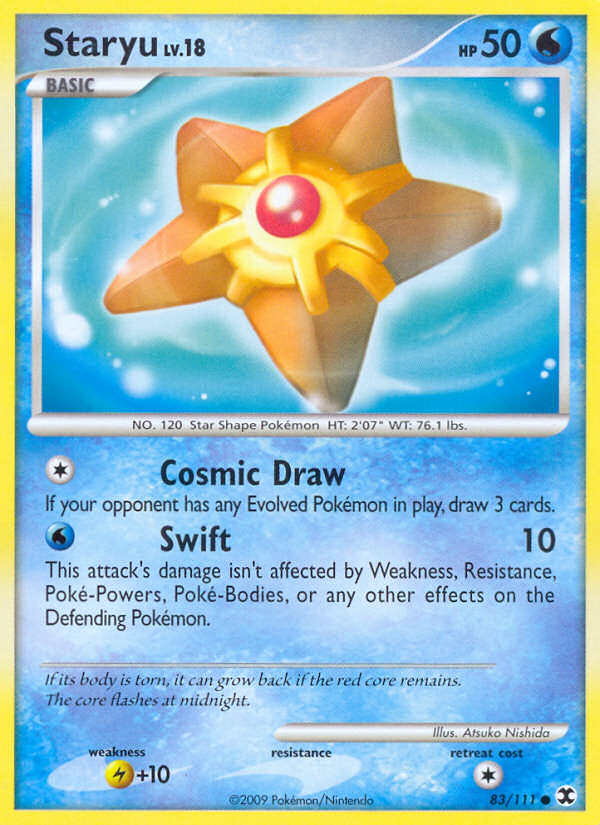 Staryu (083/111) Reverse Holo card image