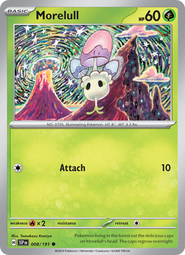 Morelull (008/191) Reverse Holo card image