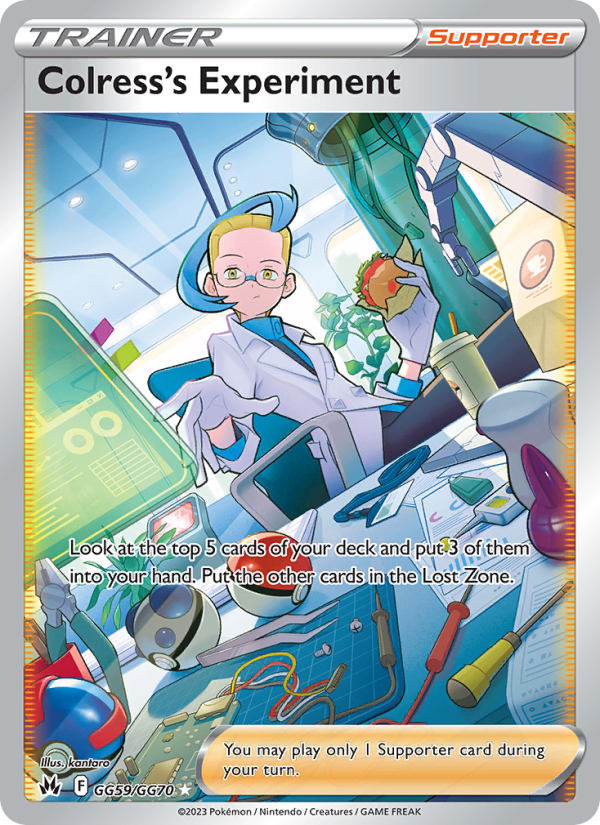 Colress's Experiment (GG59/159) Holographic card image