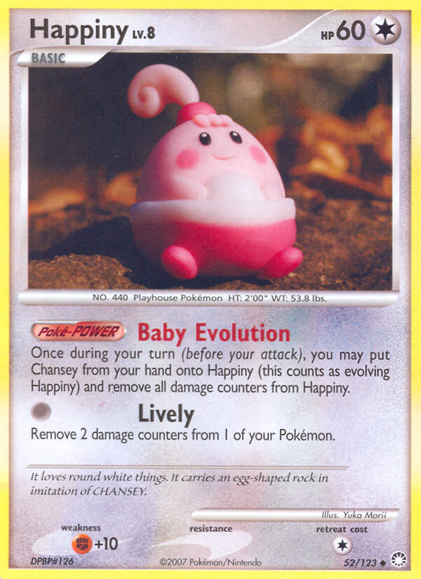 Happiny (052/122) Reverse Holo card image