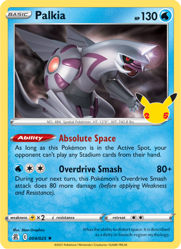 Palkia (004/25) Holographic card image