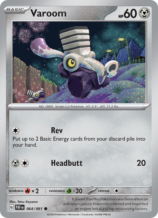 Varoom (064/91) Reverse Holo card image