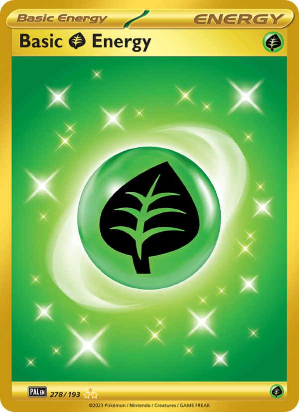 Basic Grass Energy (278/193) Holographic card image