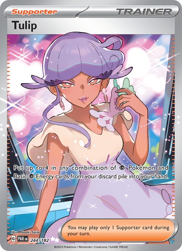 Tulip (244/182) Holographic card image