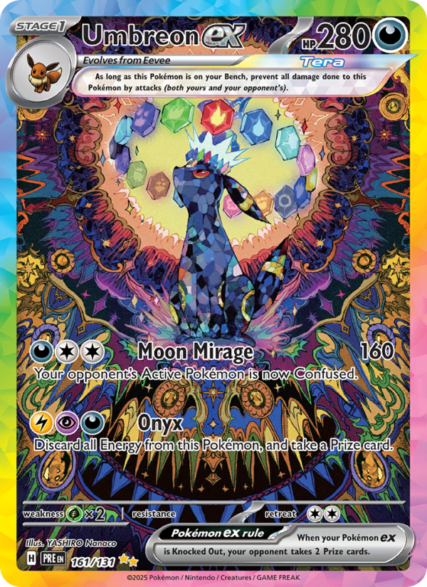 Umbreon ex (161/131) Reverse Holo card image