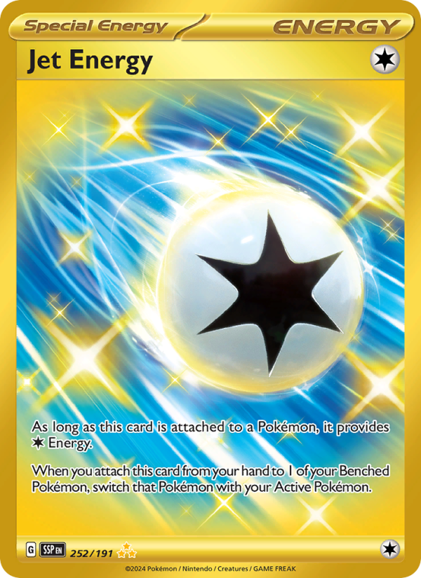 Jet Energy (252/191) Holographic card image