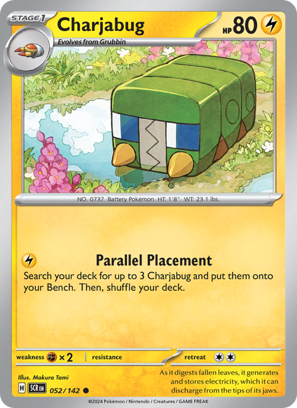 Charjabug (052/142) Reverse Holo card image