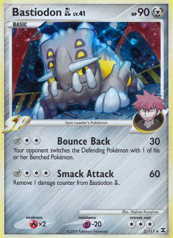 Bastiodon GL (002/111) Reverse Holo card image