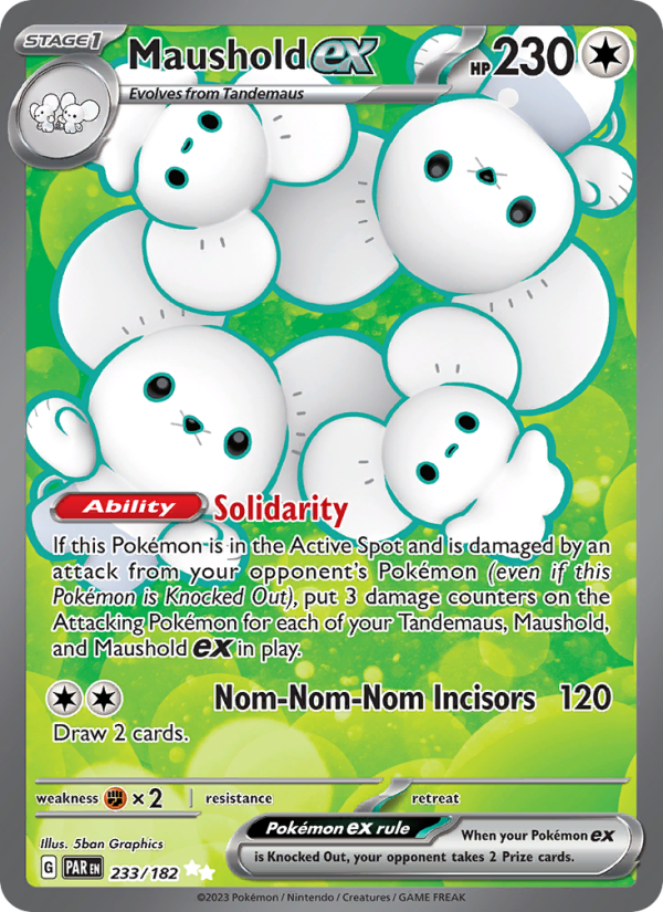 Maushold ex (233/182) Holographic card image