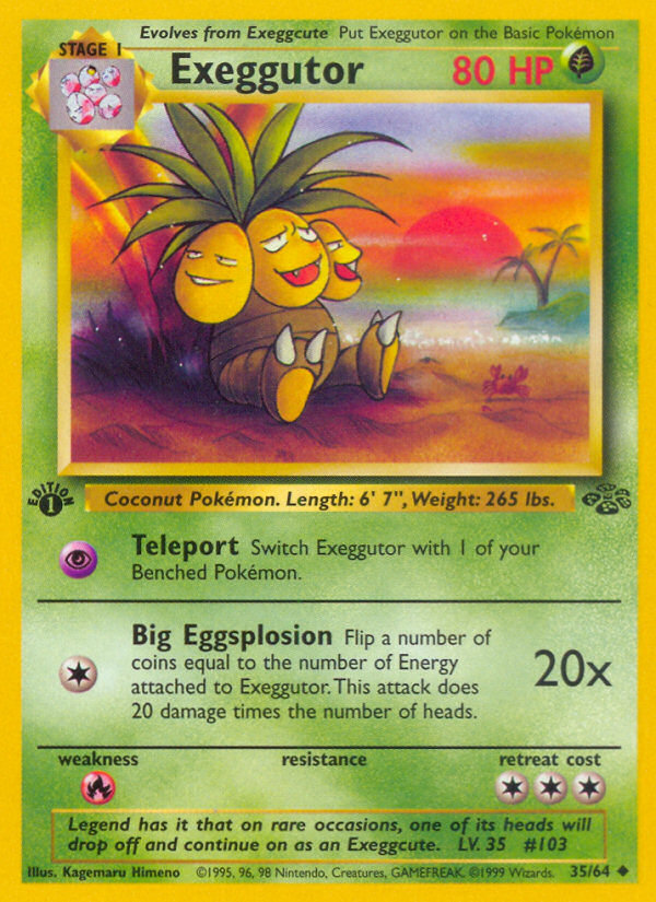 Exeggutor (035/64) Reverse Holo card image