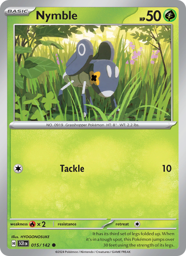 Nymble (015/142) Reverse Holo card image