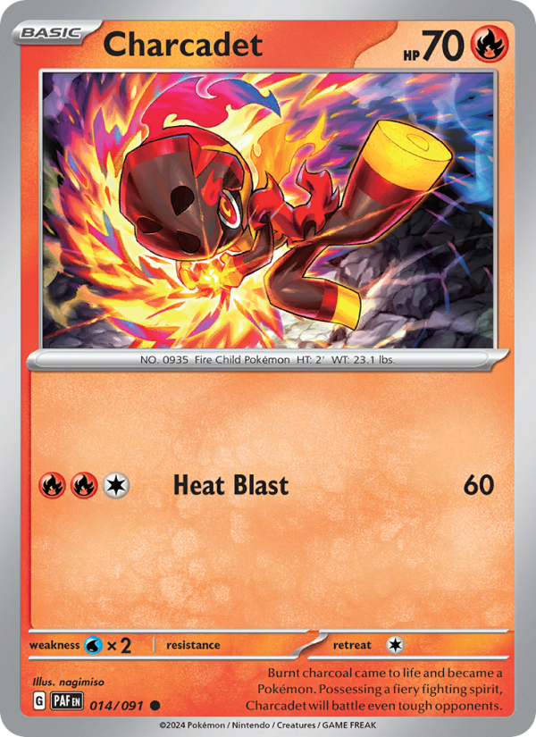 Charcadet (014/91) Reverse Holo card image