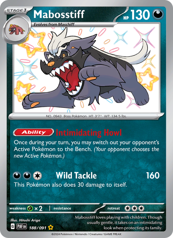 Mabosstiff (188/91) Holographic card image