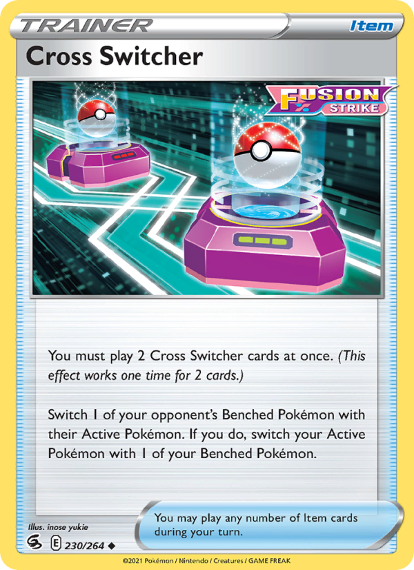 Cross Switcher (230/264) Reverse Holo card image