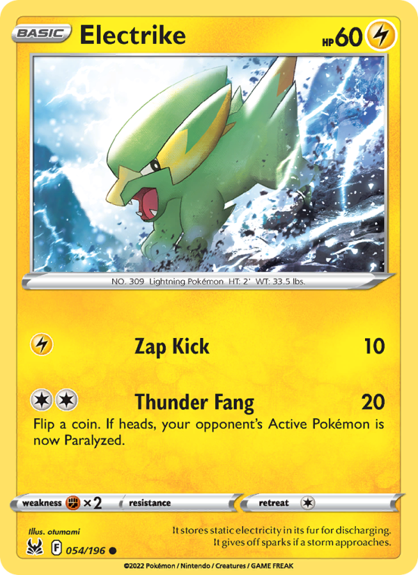 Electrike (054/196) Reverse Holo card image