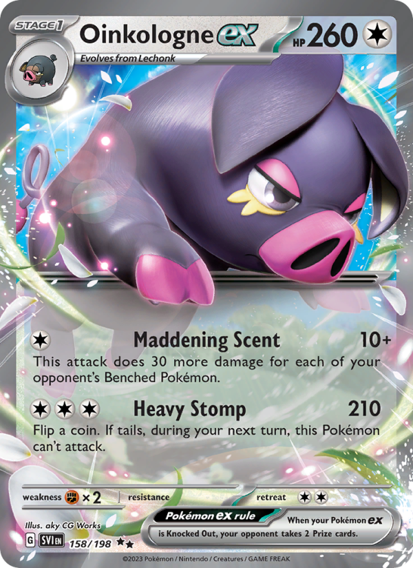 Oinkologne ex (158/198) Holographic card image