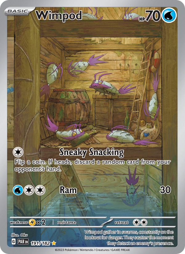 Wimpod (191/182) Holographic card image