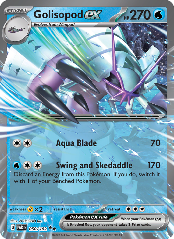 Golisopod ex (050/182) Holographic card image