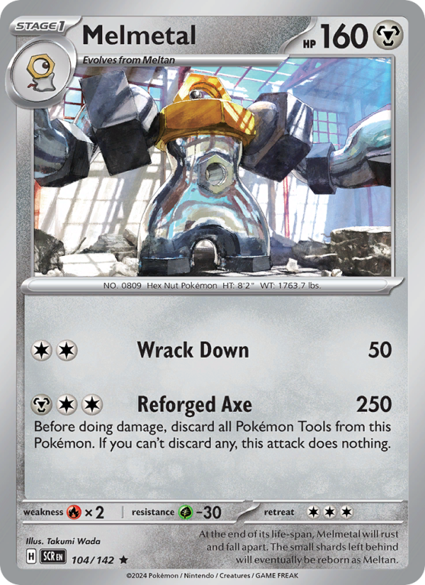Melmetal (104/142) Reverse Holo card image