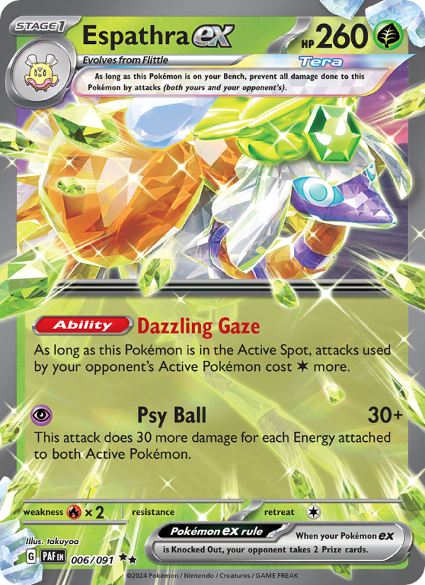 Espathra ex (006/91) Holographic card image